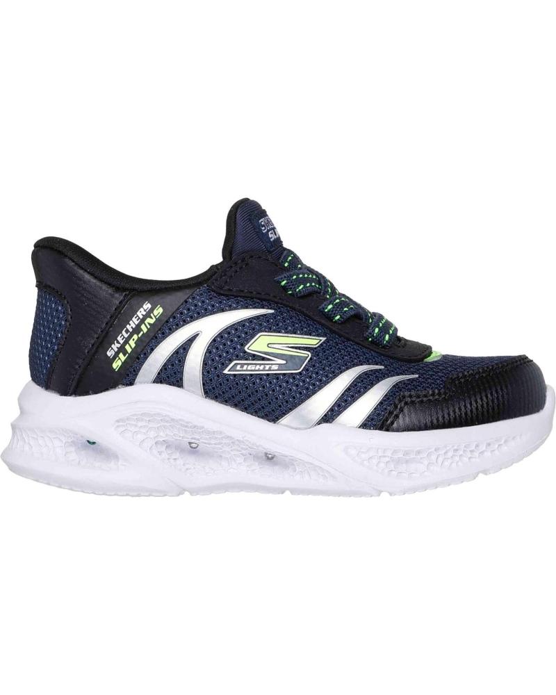 Sneaker SKECHERS  für Mädchen und Junge ZAPATILLAS METEOR LIGHTS PARA NINOS EN COLOR  AZUL