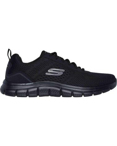 SKECHERS - ZAPATILLAS NEGRAS PARA HOMBRE - LESHUR NEGRO