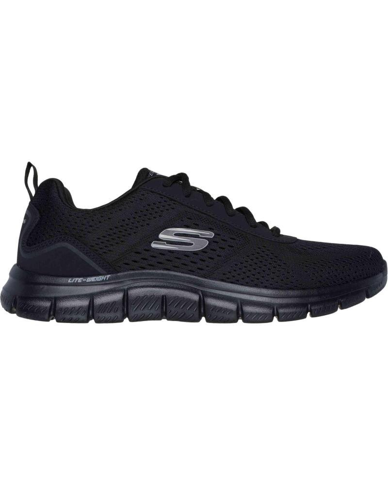 SKECHERS - ZAPATILLAS NEGRAS PARA HOMBRE - LESHUR NEGRO