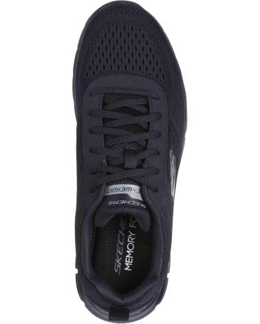 SKECHERS - ZAPATILLAS NEGRAS PARA HOMBRE - LESHUR NEGRO