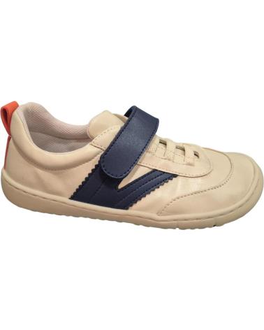 Zapatos COQUEFLEX  de Niño ZAPATILLAS DE DEPORTE  BEIGE Y AZUL