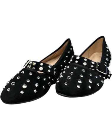 Bailarinas CALZADOMANIA  de Mujer MANOLETINA TACHAS  NEGRO