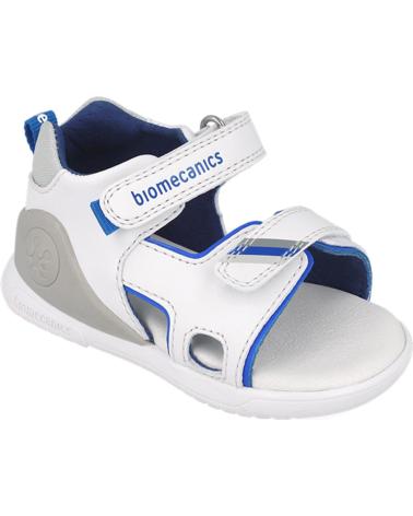Sandales pour Garçon BIOMECANICS SANDALIAS PARA CHICO 252147 BIOGATEO OPEN TOE BLANCOB050
