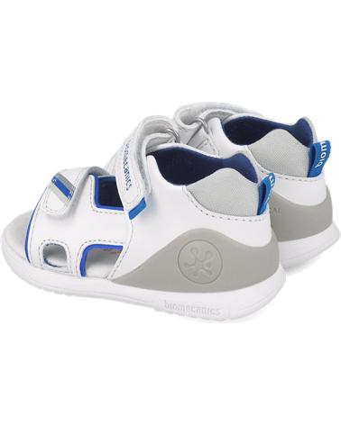 Sandales pour Garçon BIOMECANICS SANDALIAS PARA CHICO 252147 BIOGATEO OPEN TOE BLANCOB050