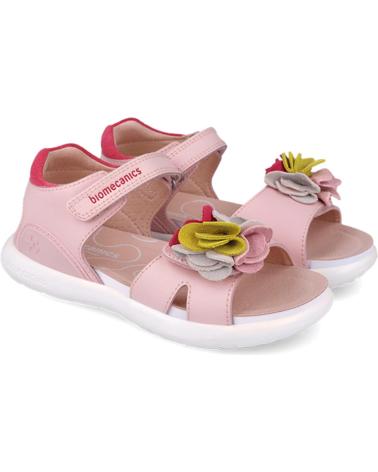 Sandales BIOMECANICS  pour Fille SANDALIAS PARA CHICA 252241 BIOEVOLUTION FLOR  ROSAA032