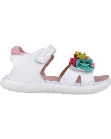 Sandali BIOMECANICS  per Bambina SANDALIAS PARA CHICA 252241 BIOEVOLUTION FLOR  BLANCOB050
