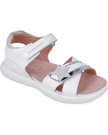 Sandales BIOMECANICS  pour Fille SANDALIAS PARA CHICA 252244 BIOEVOLUTION ESTRELLA  BLANCOB050