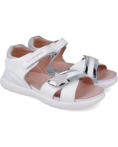 Sandales BIOMECANICS  pour Fille SANDALIAS PARA CHICA 252244 BIOEVOLUTION ESTRELLA  BLANCOB050