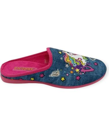 Hausschuhe CHISPAS  für Mädchen ZAPATILLA CHINELA UNICORNIO 83  VARIOS COLORES