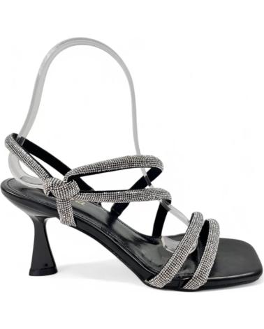 Sandales TIMBOS  pour Femme SANDALIA TACON FIESTA DE MUJER 131254  NEGRO