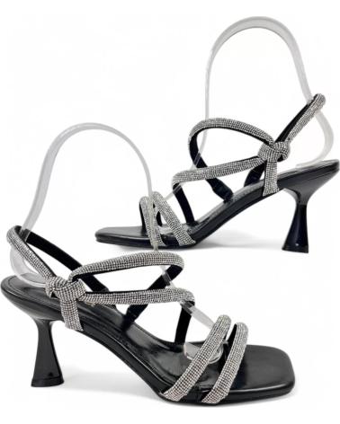 Sandales TIMBOS  pour Femme SANDALIA TACON FIESTA DE MUJER 131254  NEGRO