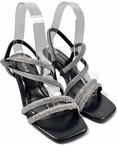 Sandales TIMBOS  pour Femme SANDALIA TACON FIESTA DE MUJER 131254  NEGRO