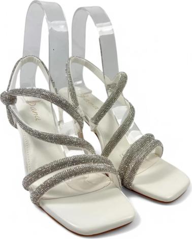 Sandales TIMBOS  pour Femme SANDALIA TACON NOVIA 131253  BLANCO