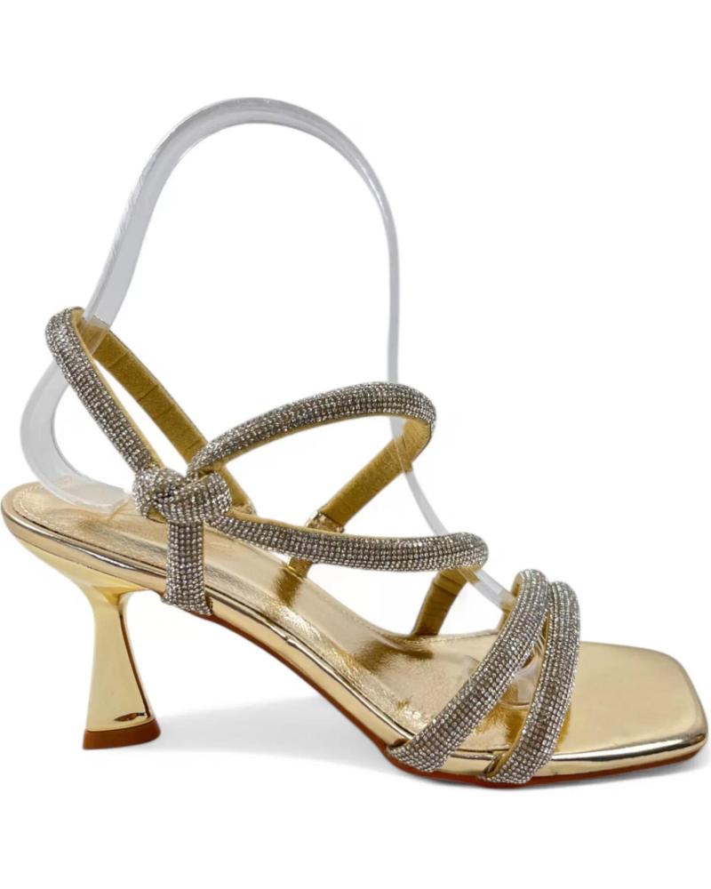 Sandales TIMBOS  pour Femme SANDALIA TACON FIESTA DE MUJER ORO 131251  AMARILLO