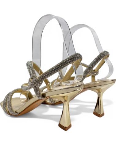 Sandales TIMBOS  pour Femme SANDALIA TACON FIESTA DE MUJER ORO 131251  AMARILLO