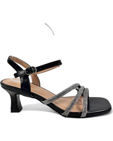 Sandales TIMBOS  pour Femme SANDALIA TACON FIESTA DE MUJER 131250  NEGRO