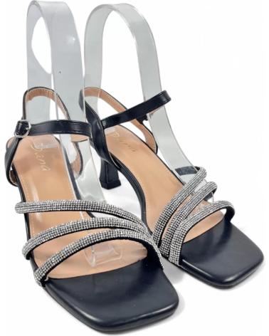 Sandales TIMBOS  pour Femme SANDALIA TACON FIESTA DE MUJER 131250  NEGRO