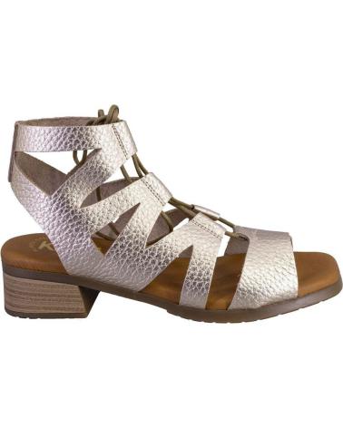 Sandales KAOLA  pour Femme 2682METAL SANDALIAS DE MUJER PIEL  PLATINO