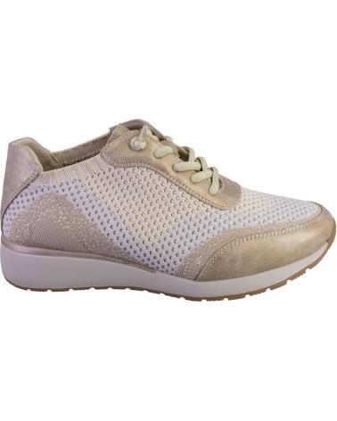 Zapatillas deporte TREINTAS  de Mujer L4355 ZAPATILLAS CASUAL DE MUJER  BEIGE