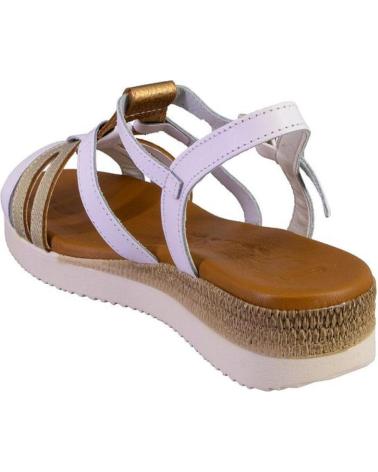 Sandalias JORDANA  de Mujer 534-2489 SANDALIAS DE MUJER PIEL  BLANCO