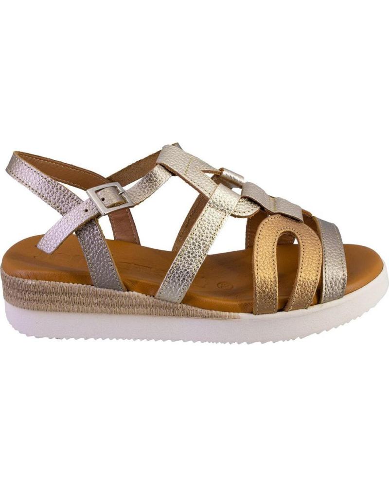 Sandales JORDANA  pour Femme 534-2489 SANDALIAS DE MUJER PIEL  PLATINO