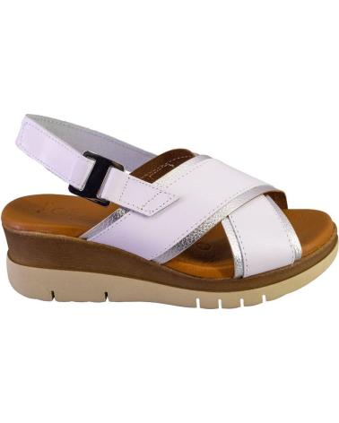 Sandalias JORDANA  de Mujer 4199-ZETA SANDALIAS DE MUJER PIEL  BLANCO