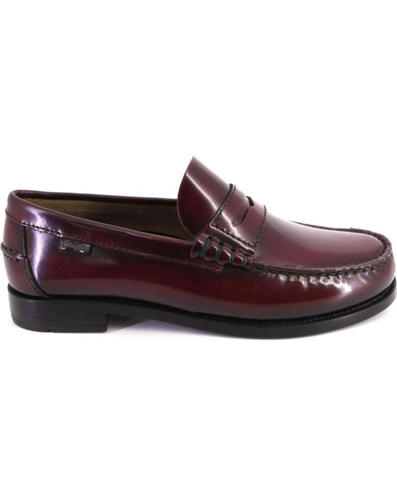 Zapatos CALLAGHAN  de Hombre 16100 MOCASINES DE HOMBRE PIEL  BURDEOS