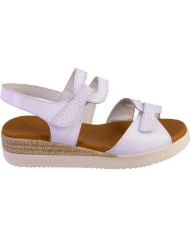 Sandalias JORDANA  de Mujer 681-2489 SANDALIAS DE MUJER PIEL  BLANCO