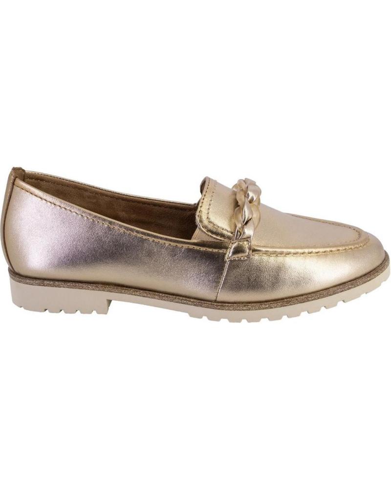 Mocassins TAMARIS  de Mulher 24200 MOCASINES DE MUJER PIEL  ORO