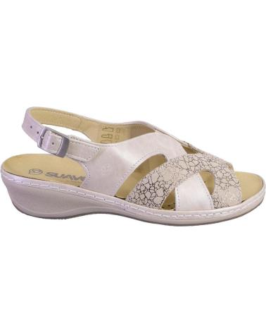 Sandalias SUAVE  de Mujer 3000-25 SANDALIAS DE MUJER PIEL  BEIGE