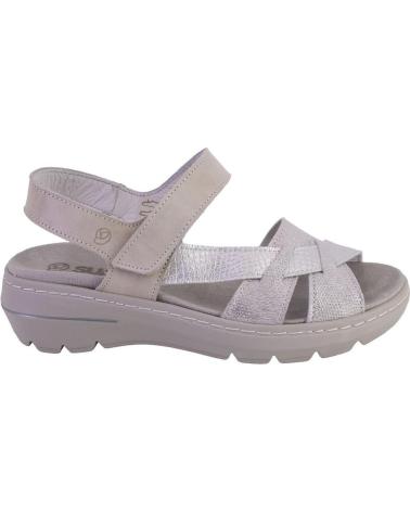 Sandalias SUAVE  de Mujer 3221 SANDALIAS DE MUJER PIEL  PLATA