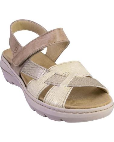 Sandalias SUAVE  de Mujer 3221 SANDALIAS DE MUJER PIEL  PLATINO