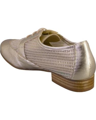 Zapatos SALONISSIMOS  de Mujer TATY-25 ZAPATOS CON CORDONES DE MUJER P  PLATINO