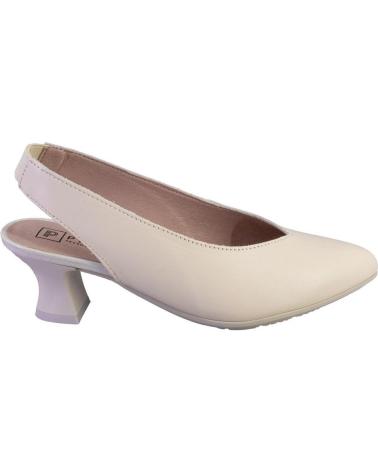 Woman Flat shoes PITILLOS 10511 ZAPATOS DE MUJER PIEL  CREMA