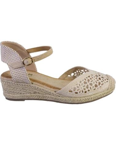 Sandalias MANDARINA  de Mujer 921 ALPARGATAS DE MUJER  BEIGE