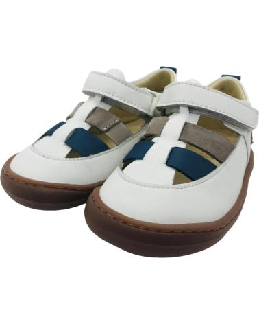 Sandalen GIOSEPPO  für Junge SANDALIA CANGREJERA BAREFOOT NINO RANGELEY 74750  BLANCO
