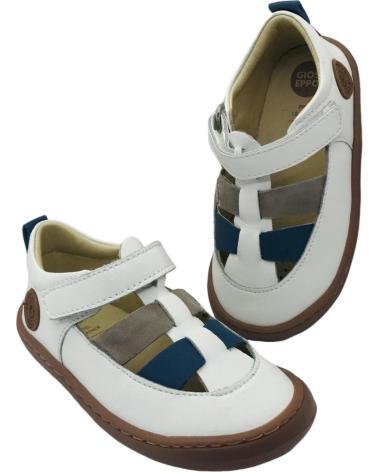 Sandalen GIOSEPPO  für Junge SANDALIA CANGREJERA BAREFOOT NINO RANGELEY 74750  BLANCO