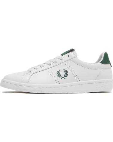 Sportif FRED PERRY  pour Homme B721 LEATHER - 41  WHITE