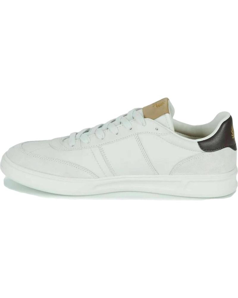 Man Trainers FRED PERRY ZAPATILLAS LEATHER SUEDE PORCELAIN