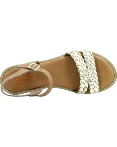 Sandalen PORRONET  für Damen SANDALIAS MUJER MODELO 3106P COLOR ORO  TAUPE