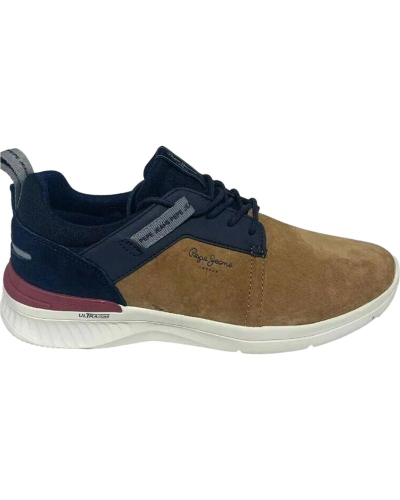 Scarpe sport per Uomo PEPE JEANS ZAPATILLAS JAY PRO SHOE COMBI COGNAC
