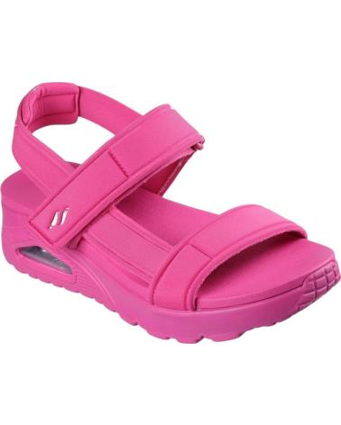 Woman Sandals SKECHERS SANDALIAS UNO FUN STAND ROSA PINK 119814-HTPK SANDAL MUJER  CLARO