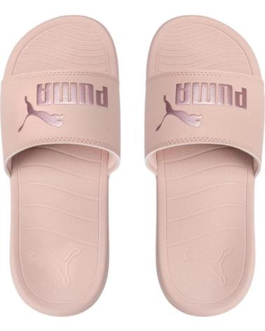 Chinelos PUMA  de Mulher CHANCLAS POPCAT 20 QUART GOLD 372279-28 FLIP FLOP  ROSA