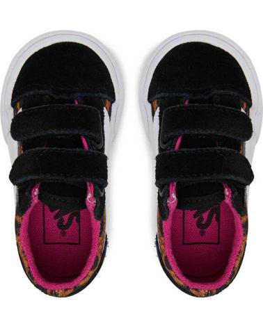 girl and boy Trainers VANS OFF THE WALL ZAPATILLAS CASUAL VANS  BOQ1 - BLACK-MULTI