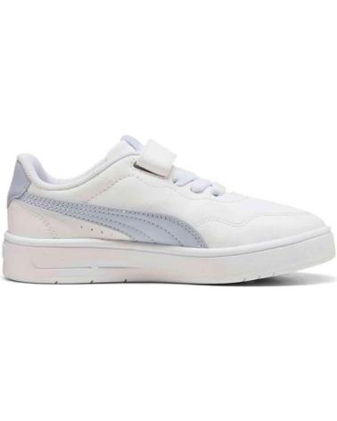 Sportivo PUMA  per Bambina e Bambino ZAPATILLAS COURT LALLY AC PS PARA NINOS UNISEX EN COLOR BLAN  BLANCO