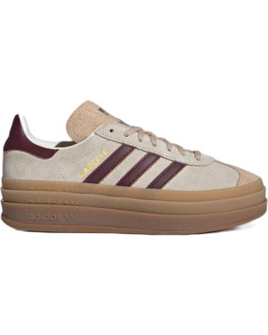 Scarpe sport ADIDAS  per Donna - ZAPATILLAS BEIGE UNISEX - GAZELLE BOLD  37
