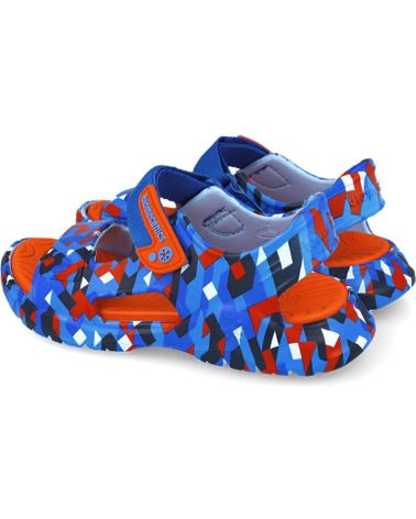 Sandales BIOMECANICS  pour Garçon SANDALIAS PARA CHICO 252295 BIOACQUA ESTAMPADO  AZULELECTRICOA090