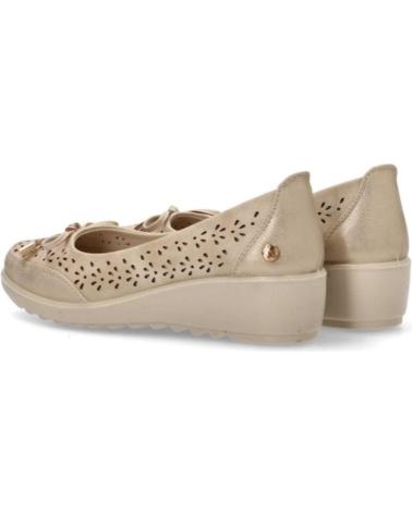 Zapatos AMARPIES  de Mujer BAILARINA CON CUNA BAJA PARA MUJER ATL28337 COLOR  BEIG