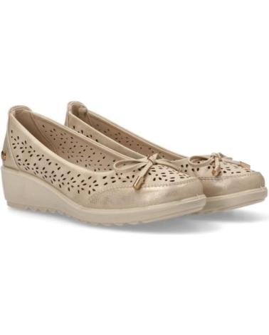 Zapatos AMARPIES  de Mujer BAILARINA CON CUNA BAJA PARA MUJER ATL28337 COLOR  BEIG