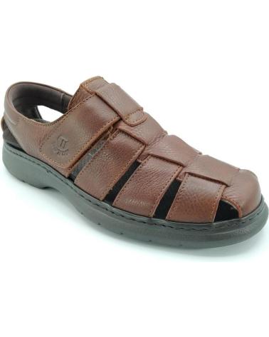 Sandalias NOTTON  de Hombre SANDALIA 803 LIBANO  MARRóN